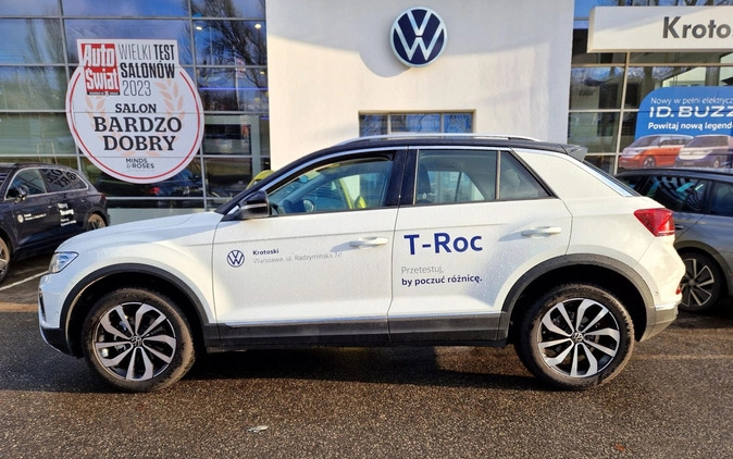 Volkswagen T-Roc cena 145900 przebieg: 1160, rok produkcji 2024 z Warszawa małe 379